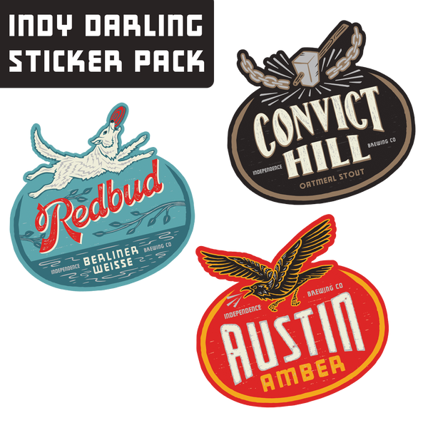 INDY Darling Sticker Pack