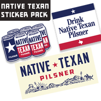 Native Texan Sticker Pack