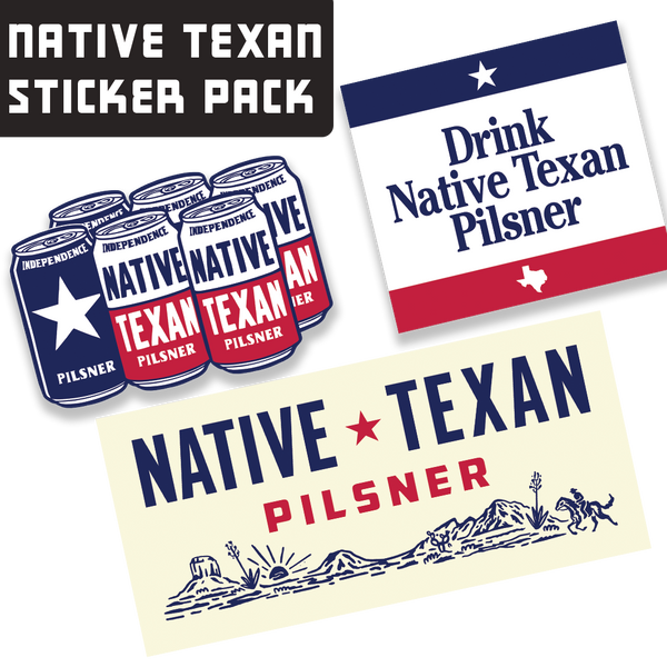 Native Texan Sticker Pack
