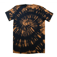 Indy Scroll Logo Bleach Tie Dye Tee