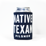 Native Texan Koozie - Navy