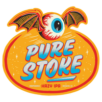 Pure Stoke Badge Sticker